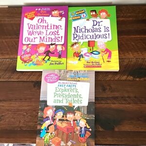 My Weird School series books.